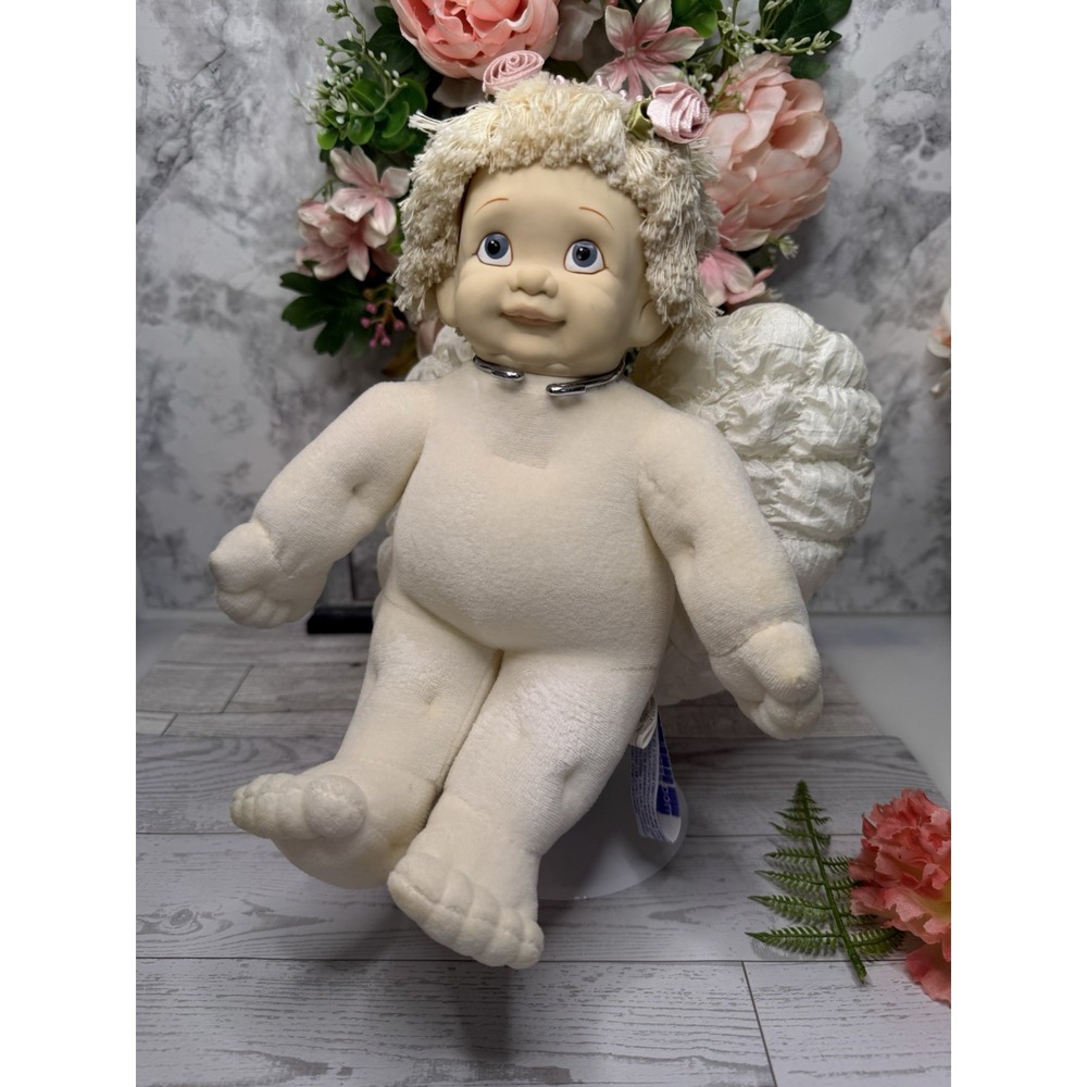 1995 Angel‎ Dreamsicles 11" Soft Body Off White Doll Wings Plush Vintage NWOT